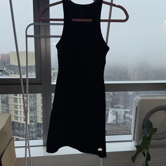 Alo Goddess Ribbed Go-To Dress - Picture 4 of 4